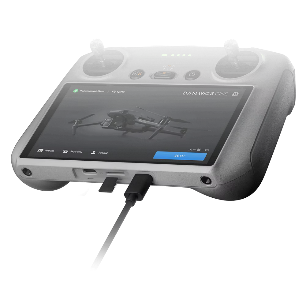 Télécommande DJI RC RM330 95% neuve avec écran FHD 5,5 pouces et batterie 4H pour les drones Mavic 3 Series, Mini 3 Pro, Air 2S - Accessoire
