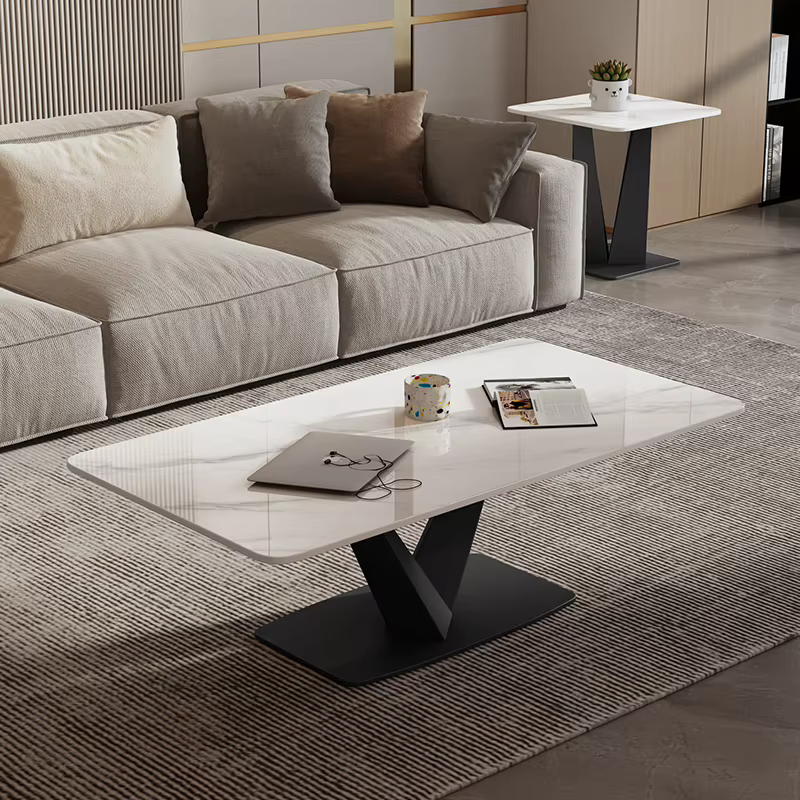 Table basse moderne minimaliste, Unique, luxe, mince, pour salon, design Premium, accessoires De maison
