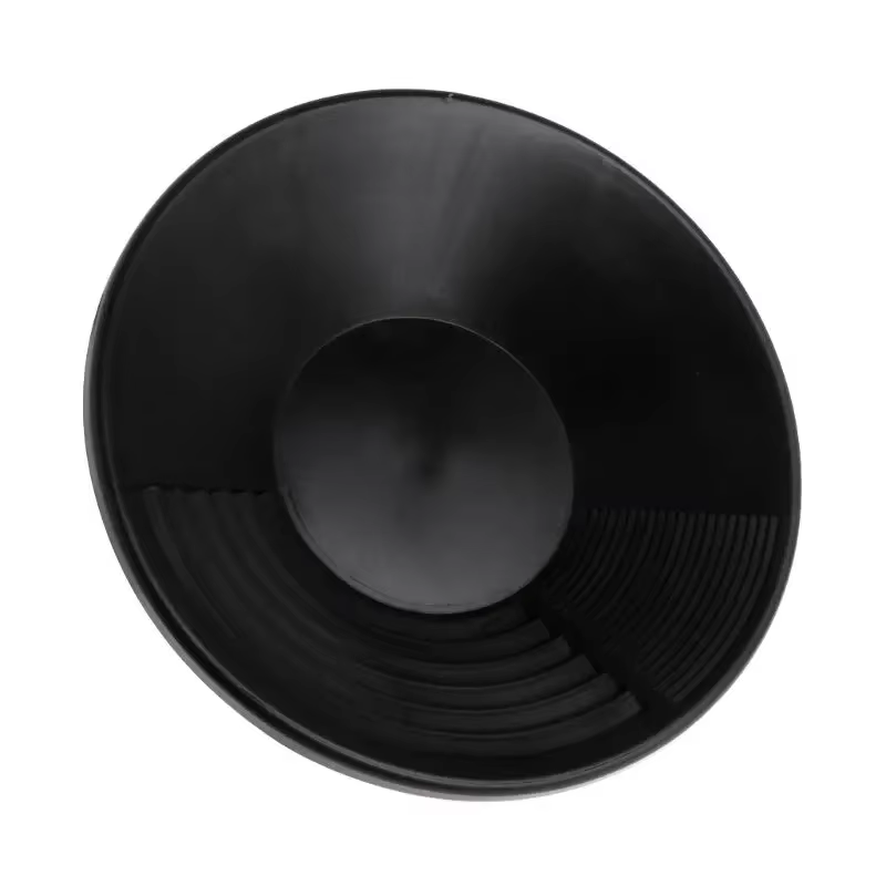 Outil prospection rivière dragage double Riffle casserole d'extraction pépite bassin d'or en plastique