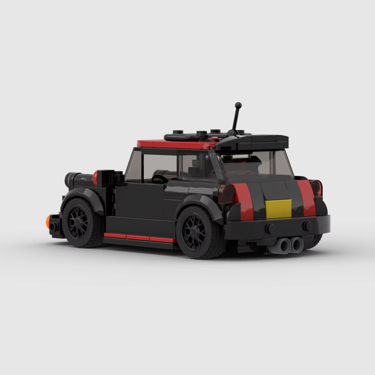 Série MOC Speed MINI 291 pièces JCW Racing Racer Blocs de construction Briques Jouets créatifs Garage pour garçons Cadeaux