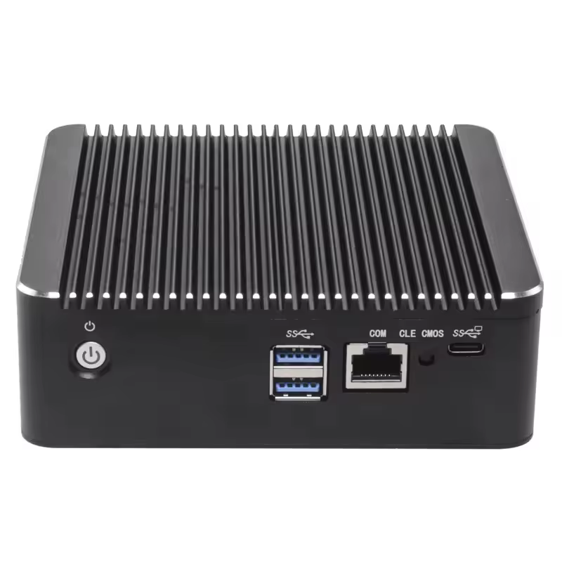 Mini PC pare-feu sans ventilateur Intel N150 N95 Core i5 8250U i3 8145U Pentium 4417U 4x2.5G i226 NIC Serveur domestique pfSense OPNsense