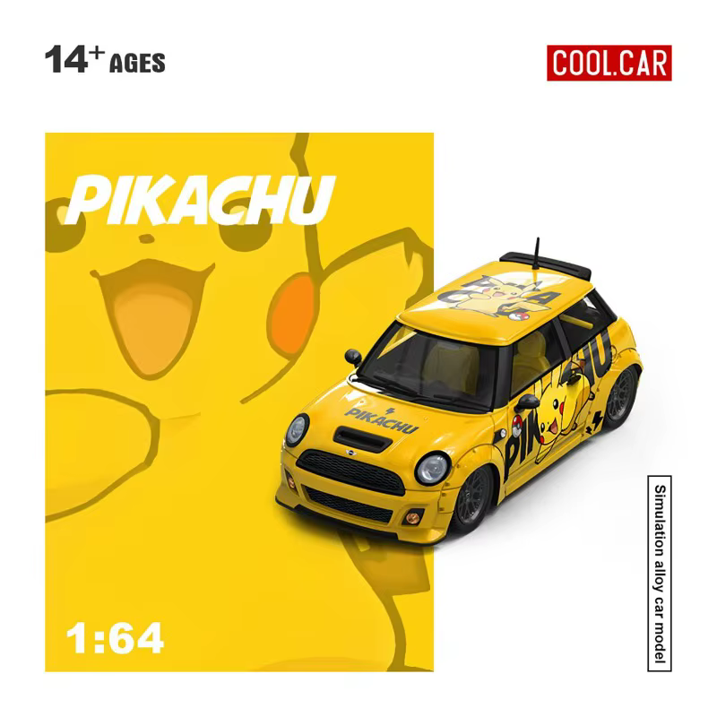 [Pré-vente] CoolCar 1:64 BMW Mini 2ème génération R56 Cooper, modèle de voiture en alliage, un jouet cadeau pour les amis, un objet de décoration de collection