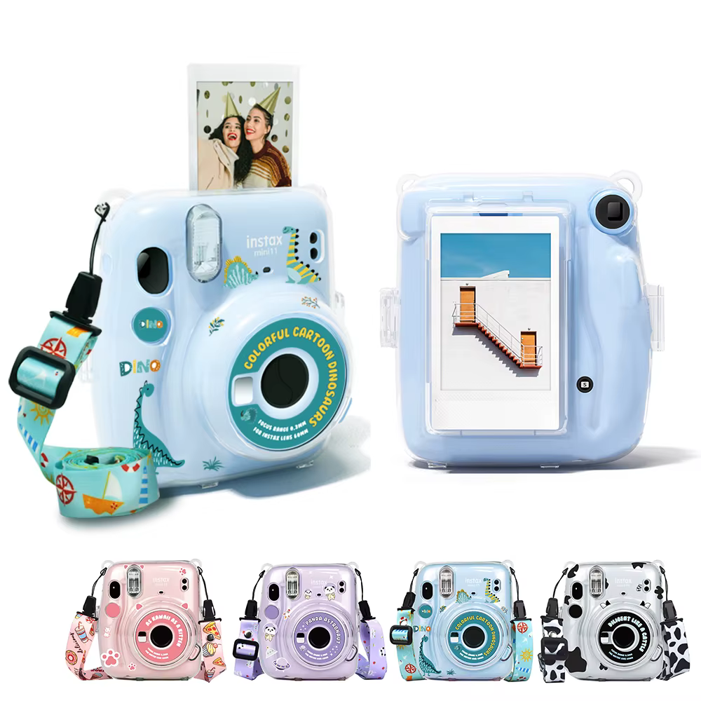 Fujifilm Instax Mini 12 appareil photo instantané en option 20/40 feuilles Instax Mini Film + Album + sac rose/bleu/mortelle/blanc/violet