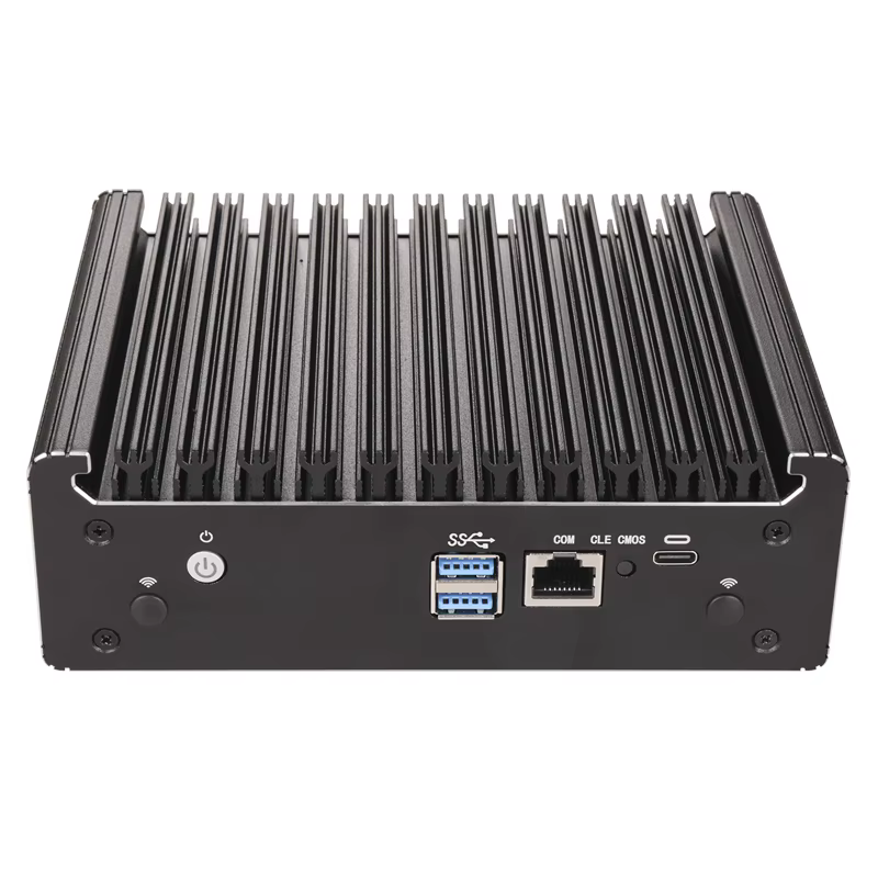 Mini PC pare-feu sans ventilateur Intel N150 N95 Core i5 8250U i3 8145U Pentium 4417U 4x2.5G i226 LAN Serveur domestique pfSense OPNsense