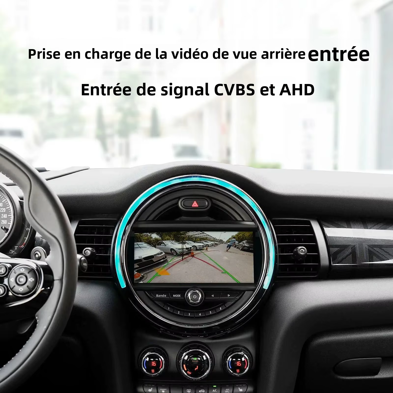 CarPlay sans fil Android Auto pour Mini R55 R56 R57 R58 R59 R60 R61 F54 F55 Clubman Countryman Hardtop John Cooper F56 F57