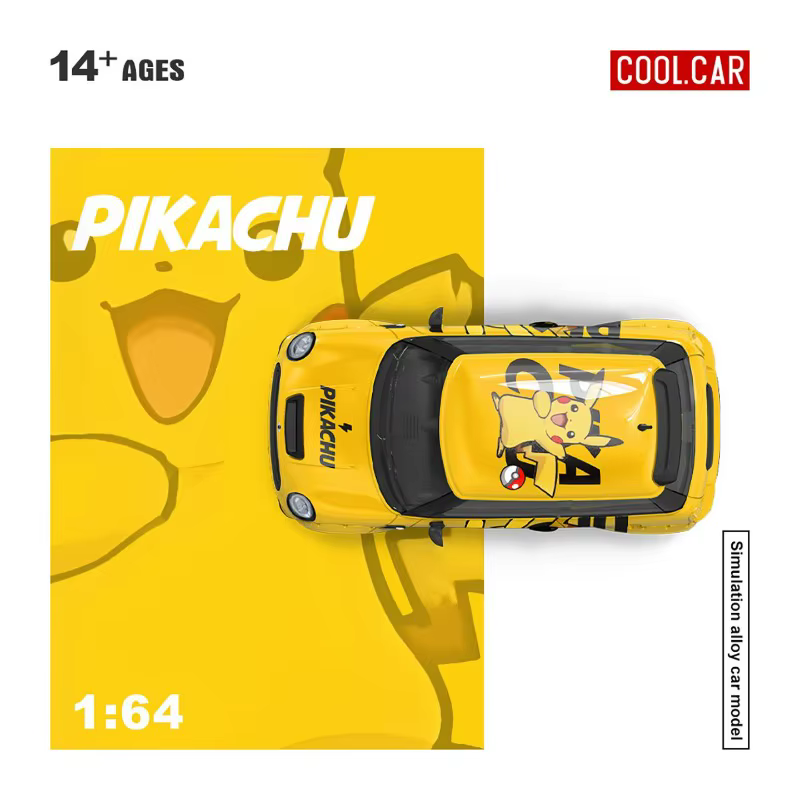 [Pré-vente] CoolCar 1:64 BMW Mini 2ème génération R56 Cooper, modèle de voiture en alliage, un jouet cadeau pour les amis, un objet de décoration de collection