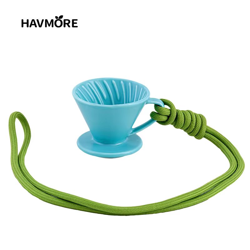 Mini goutteur de café réutilisable en céramique, extra large, verser sur les filtres de brassage
