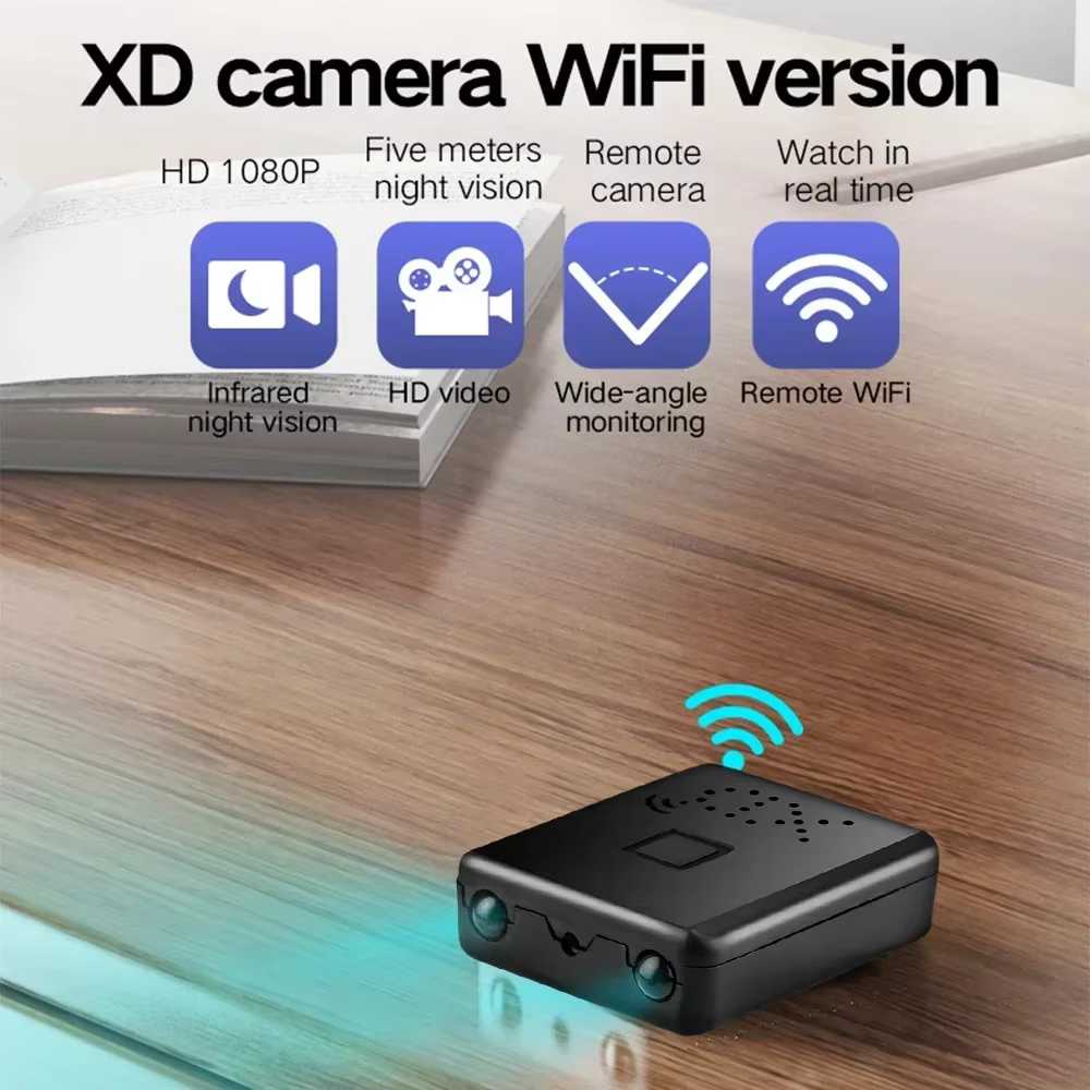 Mini caméra Wifi caméscope 4K Full HD 1080P enregistreur vidéo petite détection de mouvement Vision nocturne sécurité maison intelligente IP Web Cam
