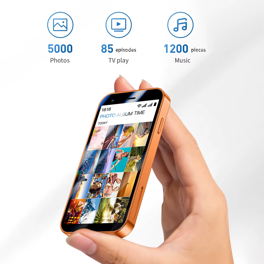 SOYES A17 Mini téléphone intelligent Android8.1 3.0 pouces 2GB RAM 16GB ROM double SIM veille jouer magasin 3G petit téléphone