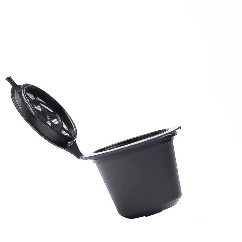 Capsules de café réutilisables, 1 pièce, accessoires pour machine à café, avec brosse et cuillère