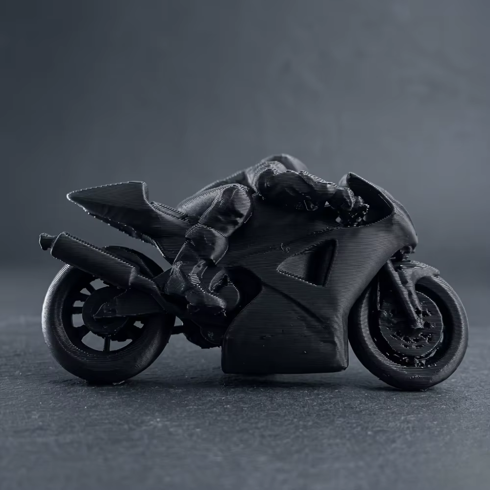 Figurine de motard de moto de course miniature cool, imprimée en 3D, ornement de bureau, décoration de bureau de jeu de course de moto, décoration d'étagère, modèle DIY, cadeaux