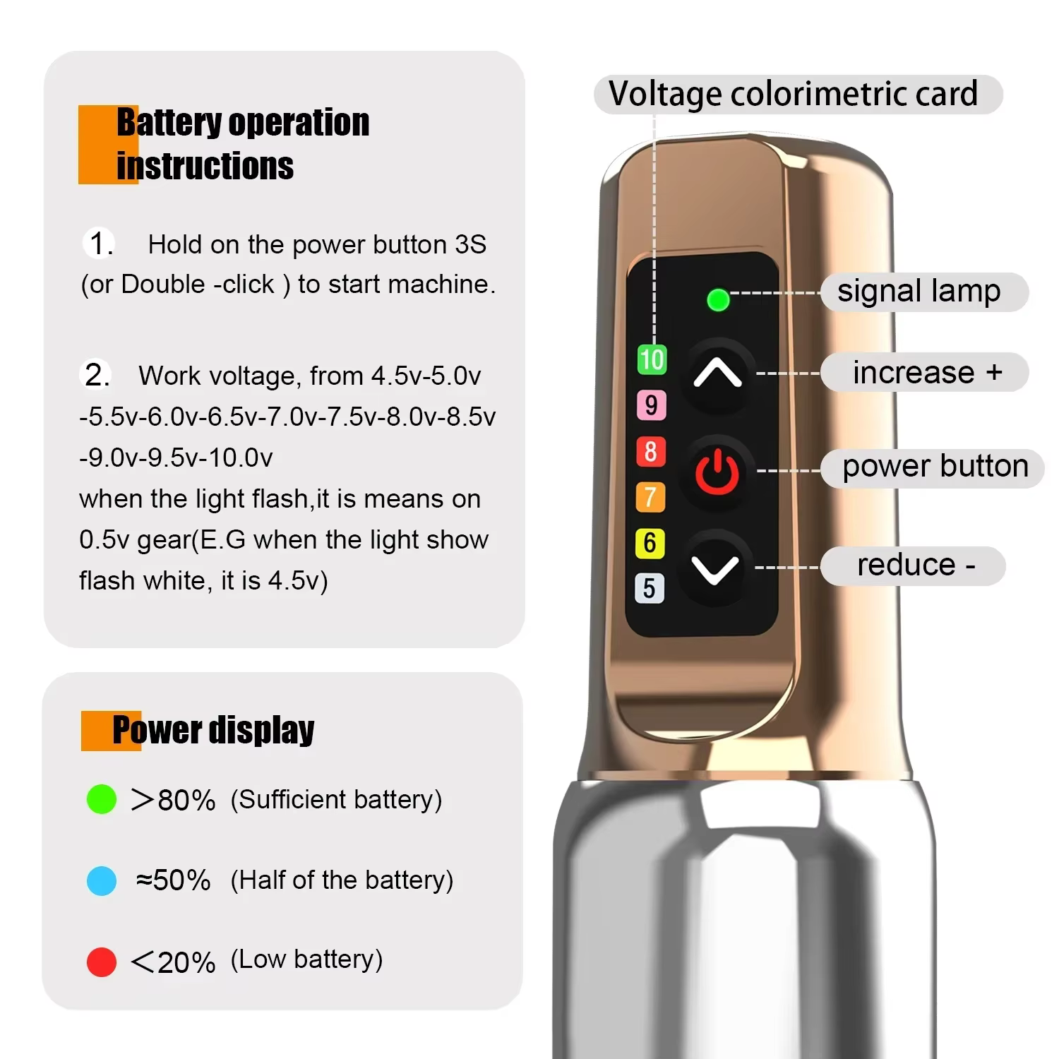 Mini machine à tatouer sans fil, stylo, course de 3,0 mm, avec 2 batteries, moteur sans noyau personnalisé de qualité supérieure, 10000 tr/min, maquillage permanent SMP