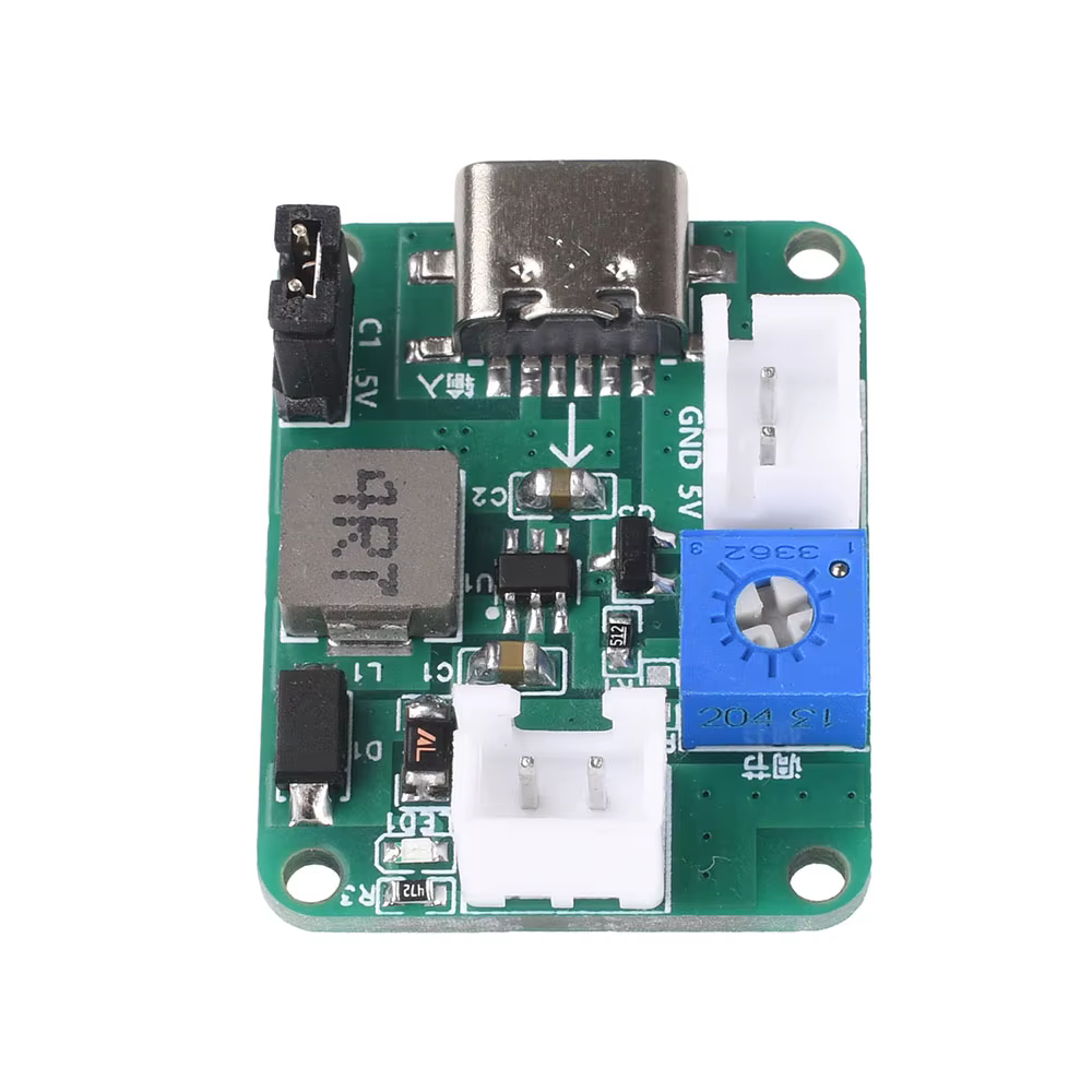 Mini module de surtension réglable, convertisseur DC-DC, double entrée 3-6V, sortie 5-24V avec protection contre les courts-circuits pour projets DIY