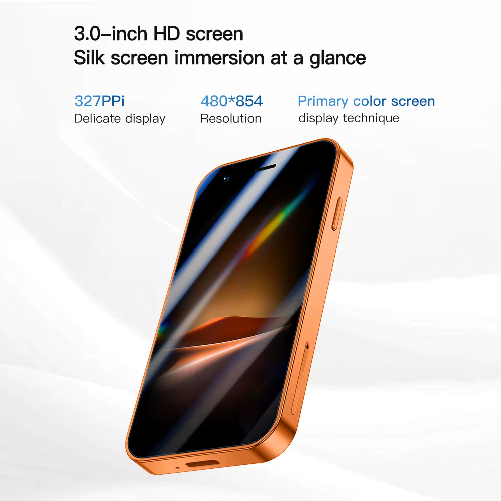 SOYES A17 Mini téléphone intelligent Android8.1 3.0 pouces 2GB RAM 16GB ROM double SIM veille jouer magasin 3G petit téléphone