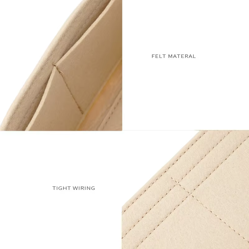 Organisateur de sac pour Longchamp, Mini sac fourre-tout, sac de maquillage, rangement et sacs intérieurs de voyage, sacs à doublure, accessoires