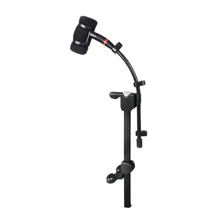 Clip de Microphone pour Instrument de musique, mandoline, violon, violoncelle, support de guitare en bois, pince de support de montage sur rack