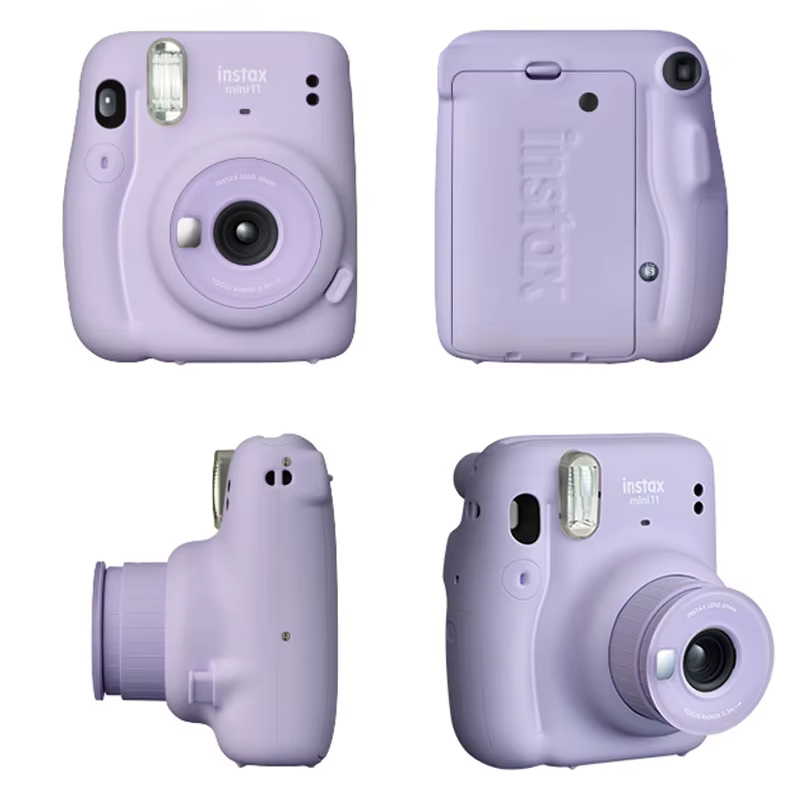 Fujifilm Instax Mini 12 appareil photo instantané en option 20/40 feuilles Instax Mini Film + Album + sac rose/bleu/mortelle/blanc/violet