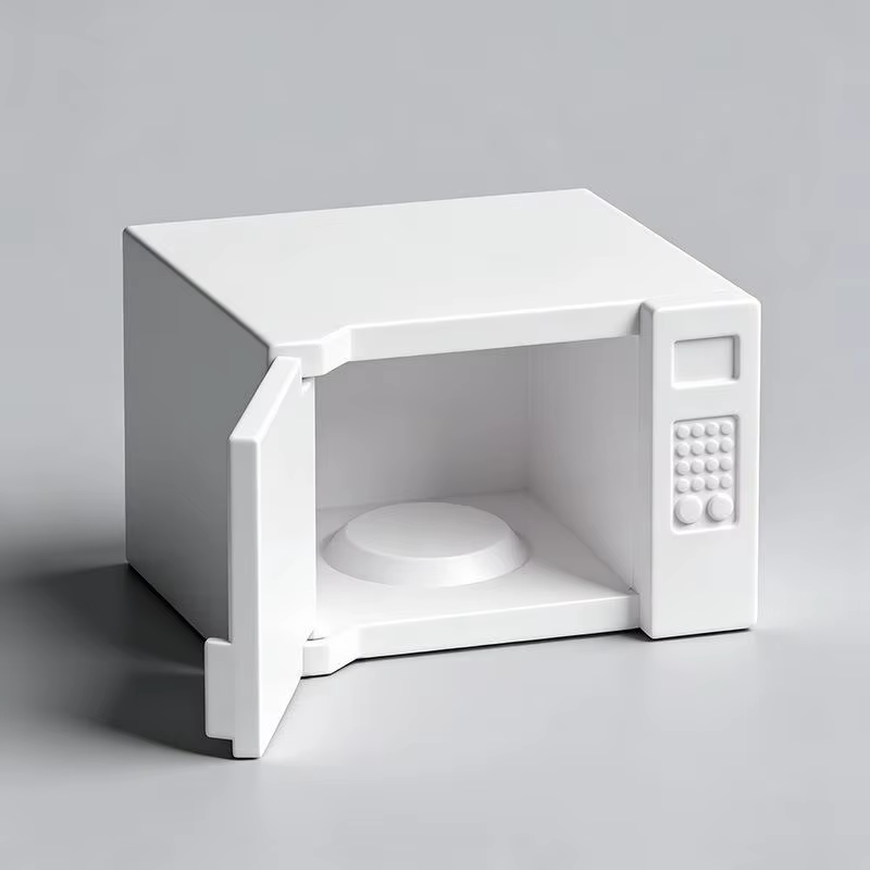 Four à micro-ondes miniature pour maison de poupée, appareil électroménager, décoration de cuisine, jouet de bricolage pour maisonnette