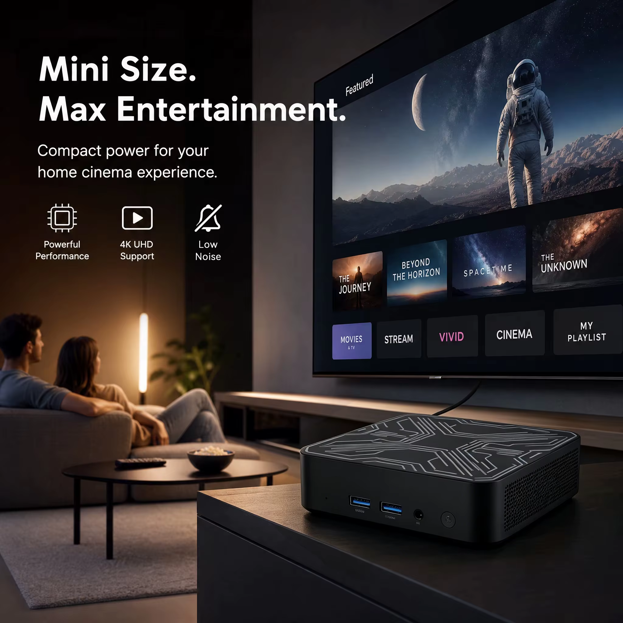 Nouveau mini PC portable Intel Core N95, mini ordinateur gamer, 16 Go de RAM, 512 Go/1 To SSD, Ethernet 1000M, PC de jeu de bureau