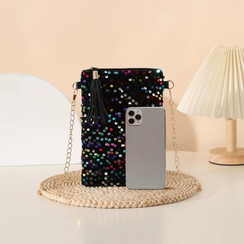 Mini sacs à bandoulière à paillettes pour femmes, nouveaux sacs de soirée scintillants, sacs à main et pochettes