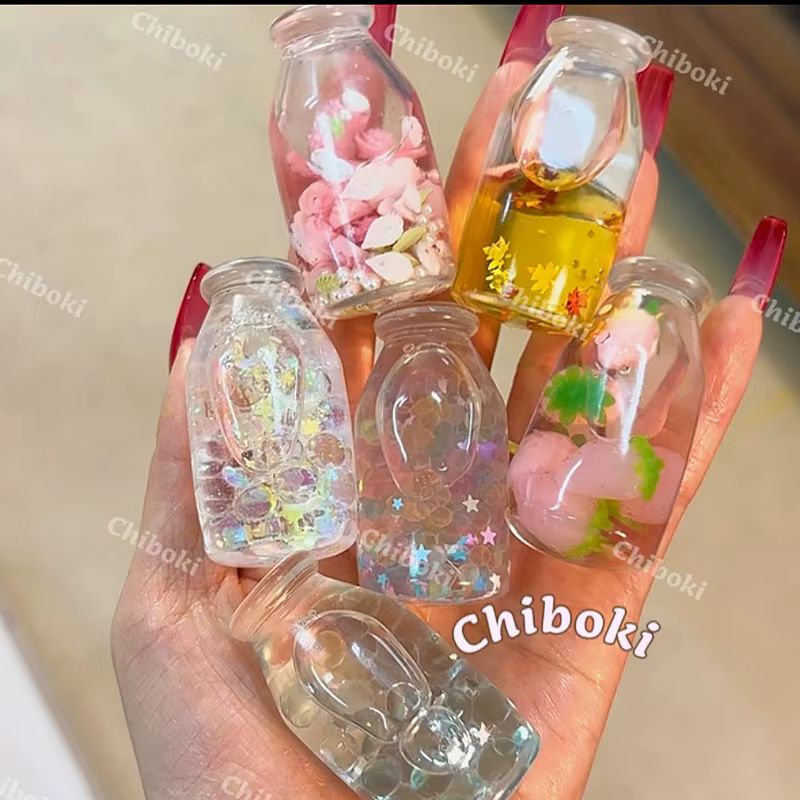 Série Chiboki Mini Water Sign : Jouets anti-stress Squishy Kawaii à cœur rempli d'eau, à remontée lente, cadeaux