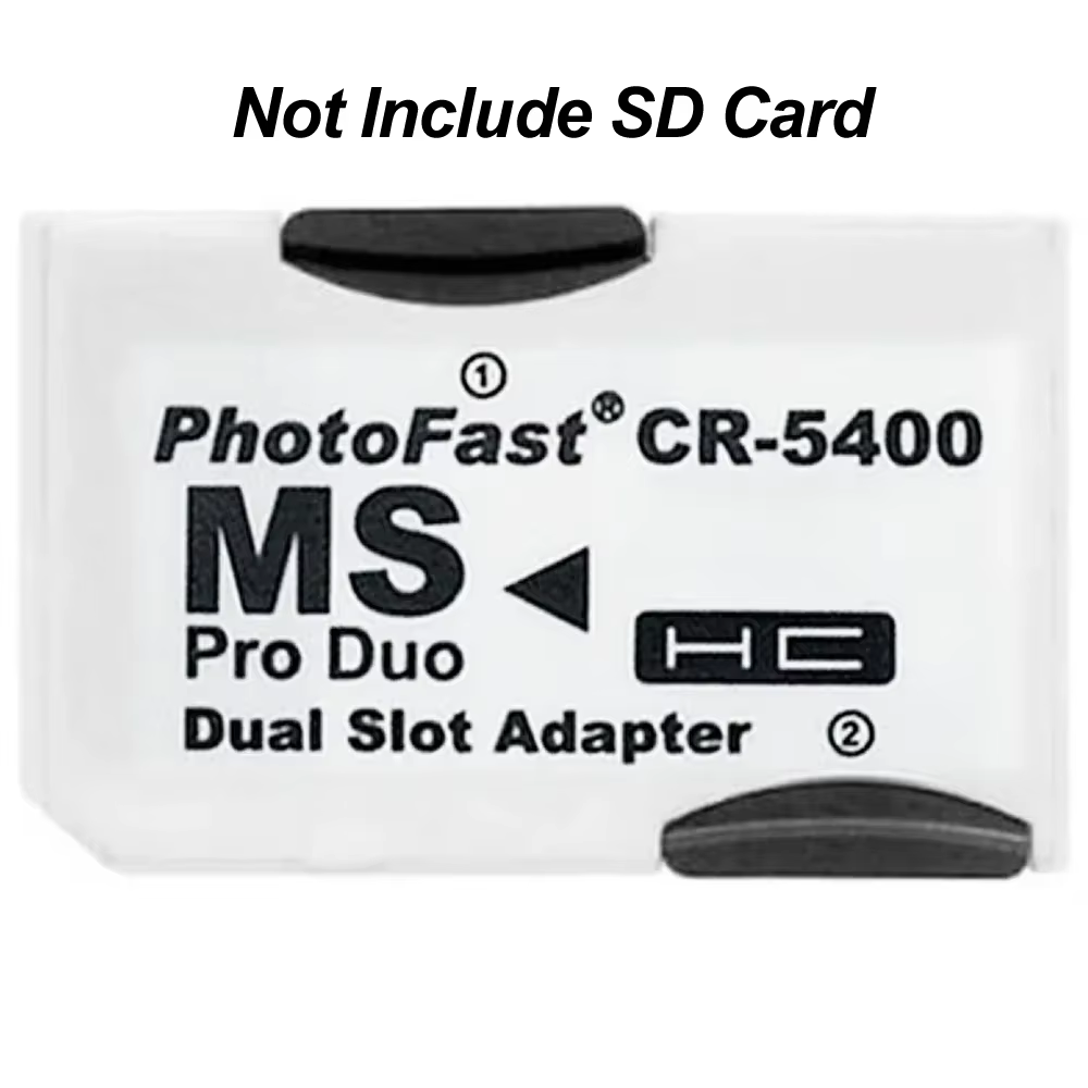 Mini lecteur de carte mémoire Pro Duo, nouvel adaptateur de carte SD TF vers MS pour convertisseur PSP, accessoires de jeu