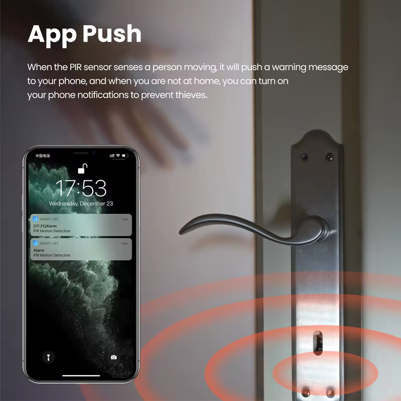 ONENUO-Mini détecteur de mouvement PIR intelligent, capteur infrarouge du corps humain, antivol, application Tuya, télécommande Smart Life, Tuya Zigbee
