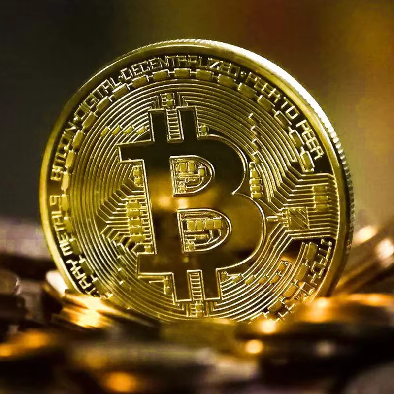 Bitcoin pièce BTC métal Antique Imitation plaque d'or à collectionner Art Collection cadeau physique commémoratif Casascius Bit d