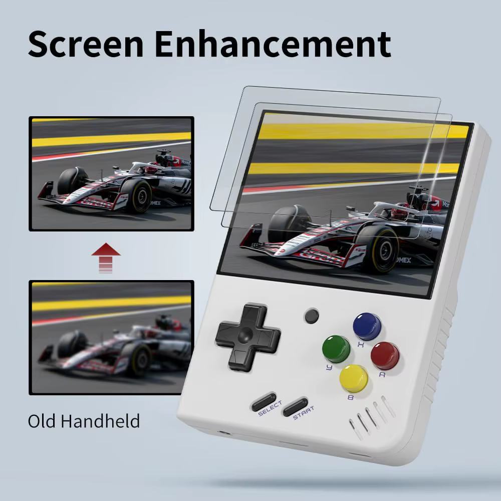 Console de jeu portable MIYOO Mini Plus, Mini+ avec écran IPS de 3,5 pouces, simulateur rétro classique, consoles de jeux vidéo, lecteur de jeux