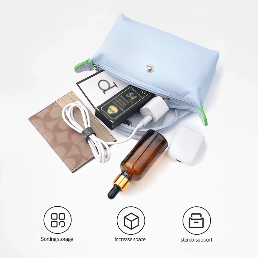 Organisateur de sac pour Longchamp, Mini sac fourre-tout, sac de maquillage, rangement et sacs intérieurs de voyage, sacs à doublure, accessoires