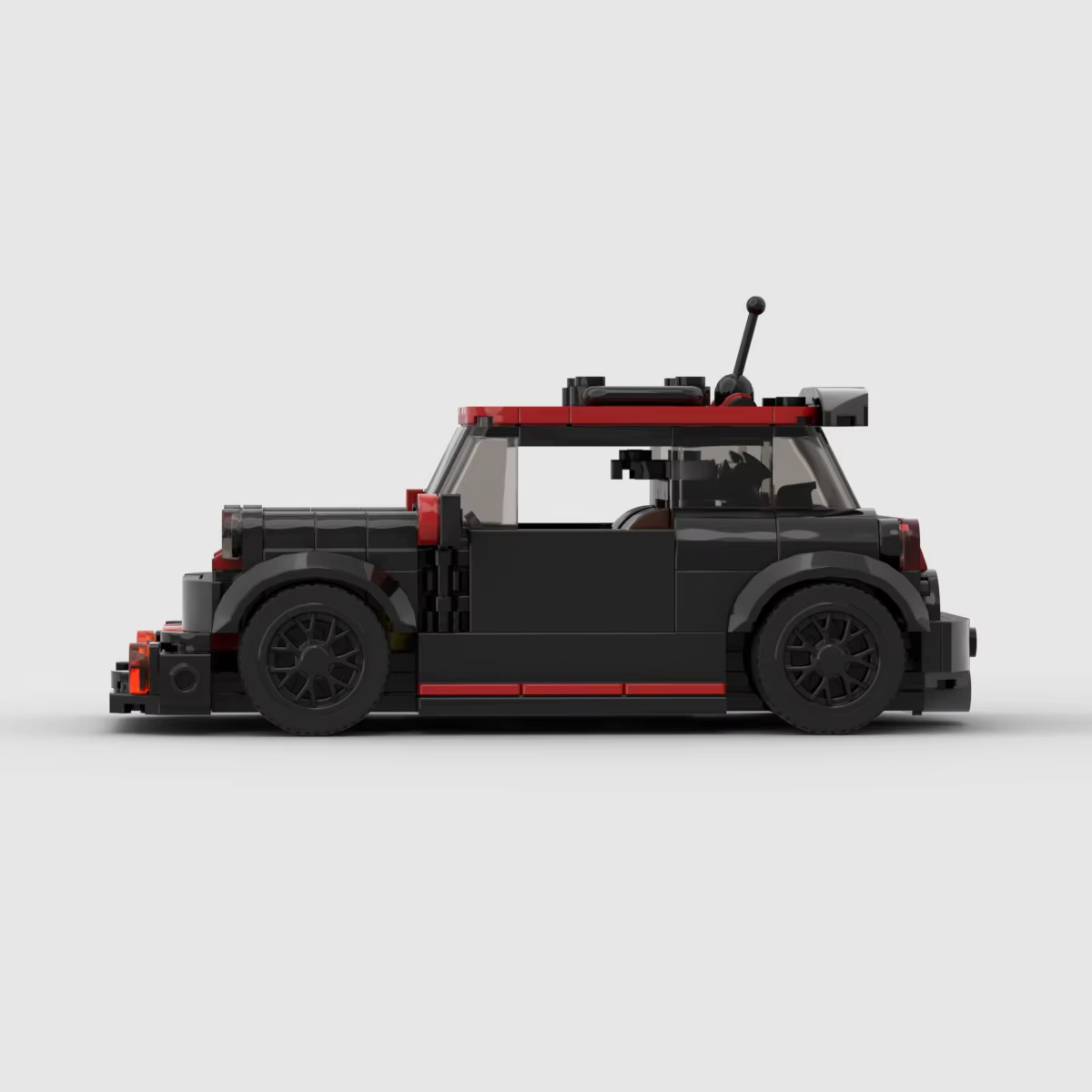 Série MOC Speed MINI 291 pièces JCW Racing Racer Blocs de construction Briques Jouets créatifs Garage pour garçons Cadeaux