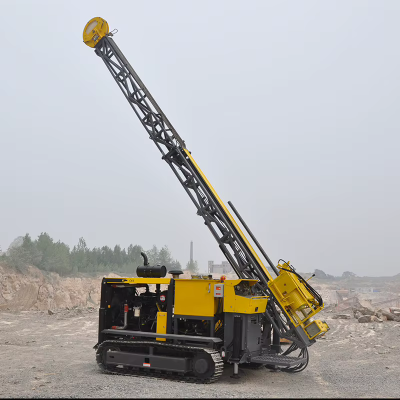 Machine de forage de noyau sur chenilles, plate-forme de forage d'échantillonnage de mines de Construction, Machine de forage d'échantillon de noyau pratique polyvalente