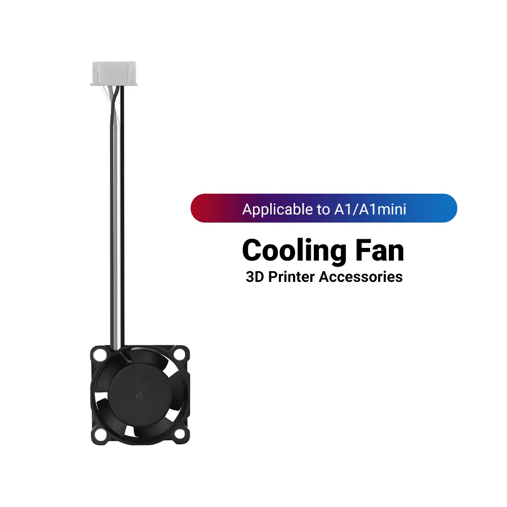 Ventilateur A1 A1mini pour le refroidissement du hotend A1 Mini, ventilateur silencieux 2510 pour les accessoires d'imprimante 3D Lab A1 et A1 Mini