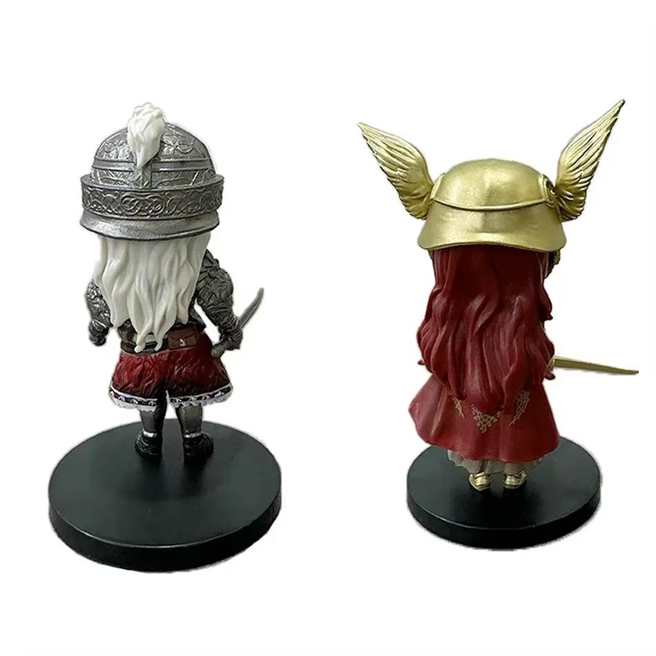 Mini figurine de personnage d'anime Q, Guerre des Loups, Fantôme Mei Linna, modèle en PVC, collection décorative, ornements magiques Lani, cadeaux