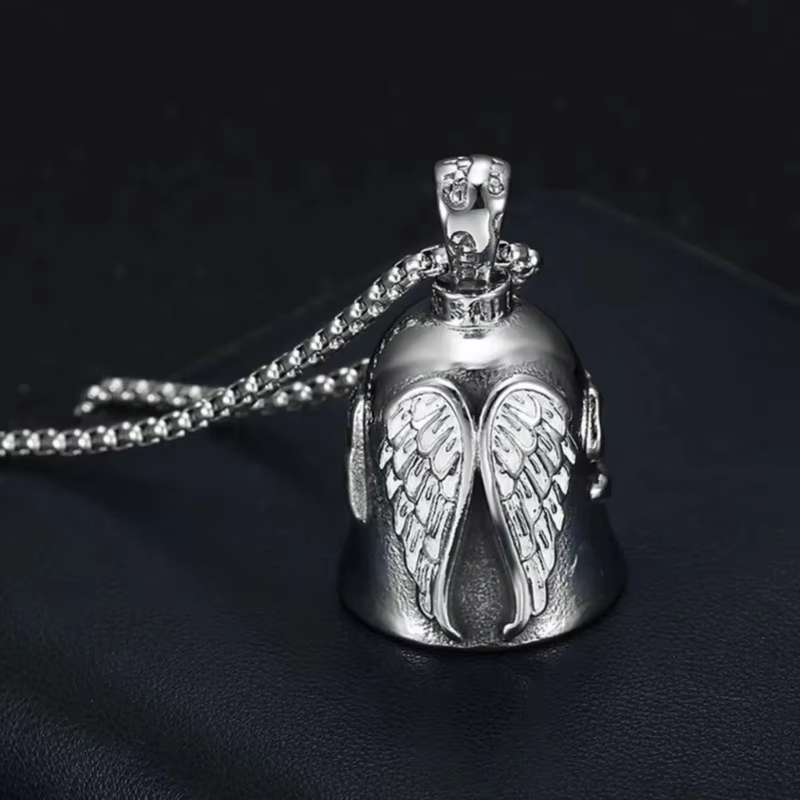 Clochette de moto ange gardien, accessoires portables pour motards, cadeau pour motards et cyclistes