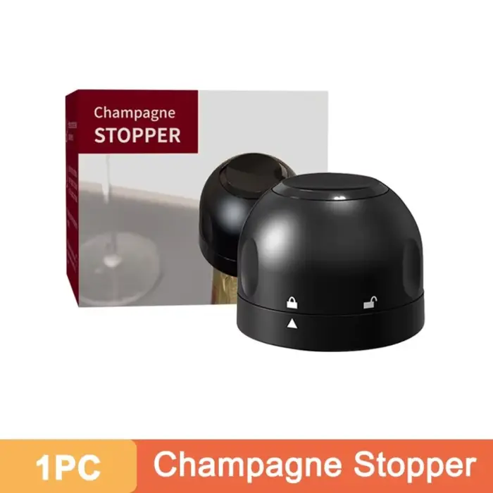 Bouchon de bouteille de vin réutilisable, économiseurs de vin, style de verrouillage rotatif, conser