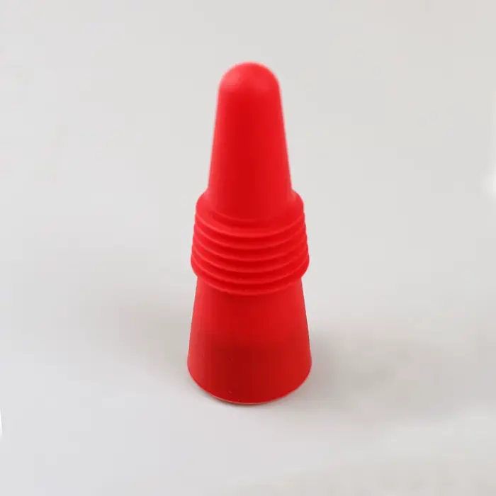 Bouchon de bouteille de vin en silicone, bouchon de bouteille de boisson, bouchon de champagne, bouc