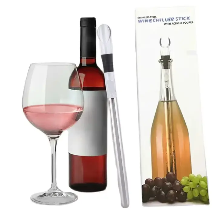 Verseur de vin en acier inoxydable avec refroidissement, refroidisseur de vin le plus récent, faveur