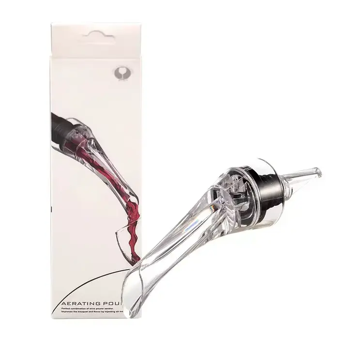 Verseur de vin, verseur d'aérateur de vin de qualité professionnelle, bec verseur d'aérateur de vin,