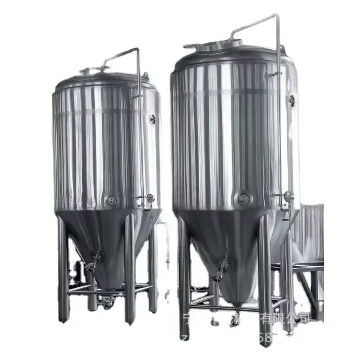 Réservoir de fermentation en acier inoxydable 200L pour la bière et le vin, réservoirs de fermentati