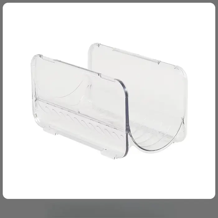 Support de rangement pour bouteilles, support autoportant transparent pour bouteilles d'eau, de vin 