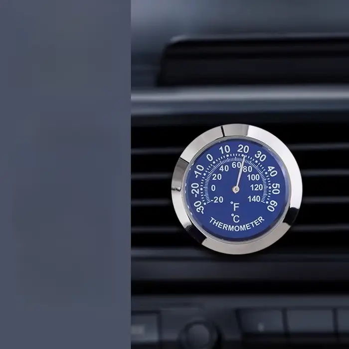 Thermomètre et hygromètre 2-en-1, thermomètre, -30 ℃ ~60 ℃   Thermomètre de voiture, instrument de m