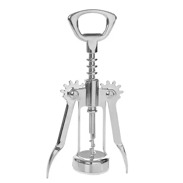 Ouvre-vin, portable, acier inoxydable, vin rouge, type d'aile, métal, sommeliers, tire-bouchon, ouvr