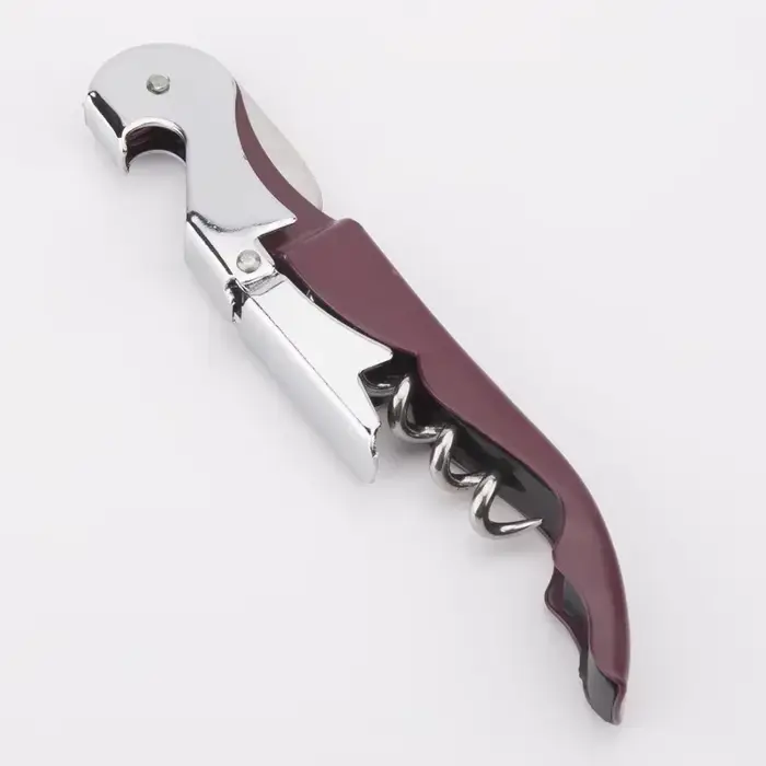 Tire-bouchon à vin hippocampe Double Fulcrum, tire-bouchon à bière polyvalent en acier inoxydable, c