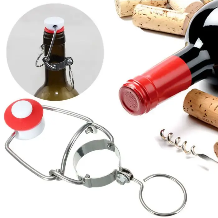 Bouchon rabattable pour le stockage du vin rouge à domicile, bouchon pivotant, couvercle scellé, bou
