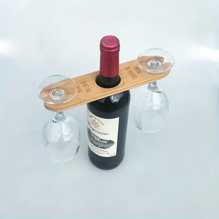 1 support à suspendre pour verres à vin rouge, design portable et haut pour rangement sous armoire,