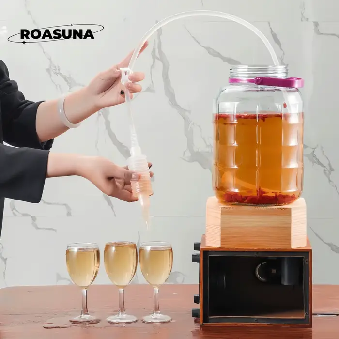 Kit de brassage domestique, siphon de qualité alimentaire pour le vin et la bière avec paille isothe
