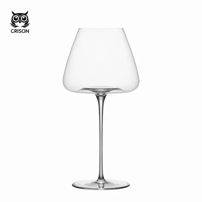 CRISON PNT01 Verre à vin rouge en cristal ultra-mince fait à la main pour Riesling bordeaux - Verre