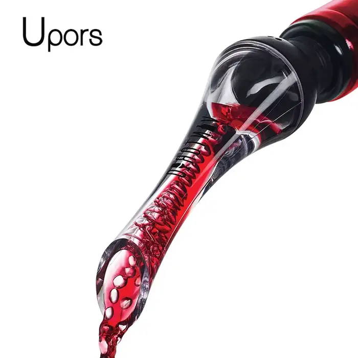 UPORS – verseur d'aérateur de vin, verseur d'aération Premium, bouchon de carafe de vin rouge, bouch