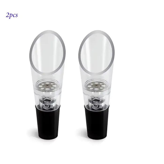 Aérateur de vin en cristal de qualité supérieure, carafe à bec verseur, bouchon français ou HI, bec,